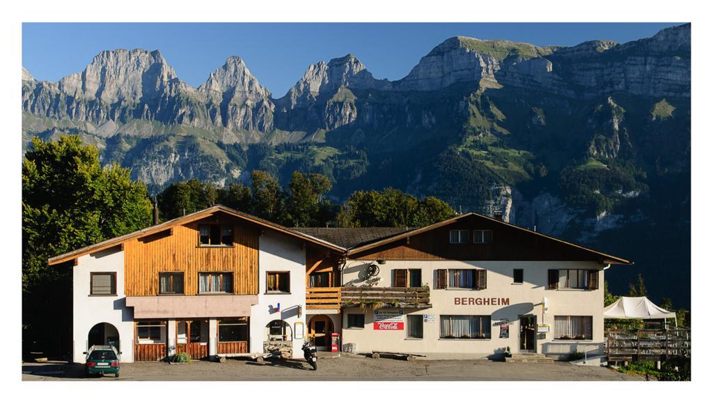 Hotel Restaurant Bergheim Flumserberg Esterno foto
