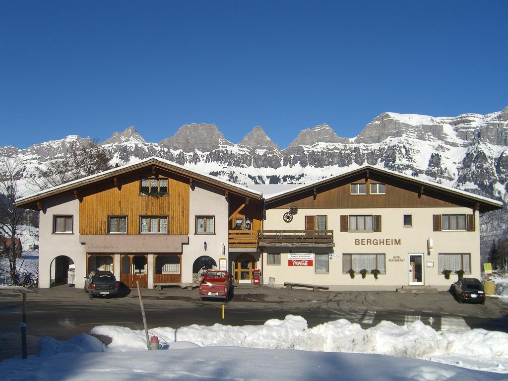 Hotel Restaurant Bergheim Flumserberg Esterno foto